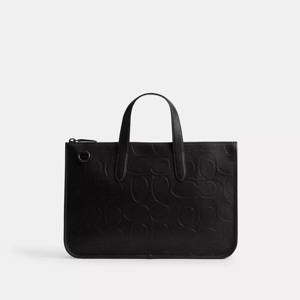 Torba robocza Isaac z skóry Signature w wersji Maxi