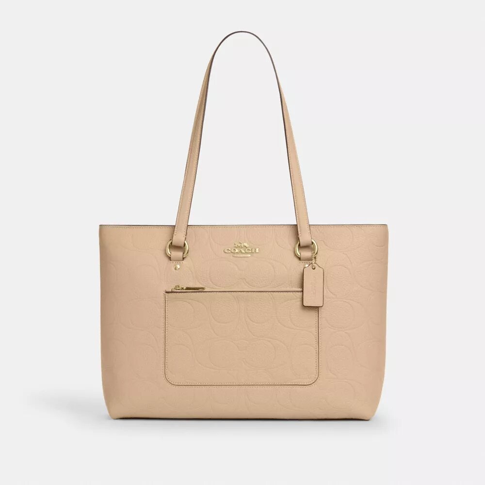 Torba Shopper Station Tote z charakterystycznej skóry