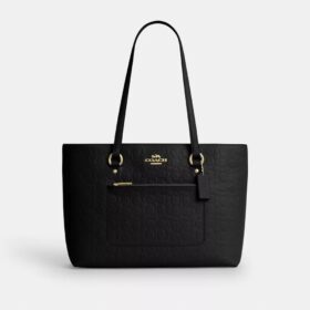 Torba Shopper Station Tote z charakterystycznej skóry