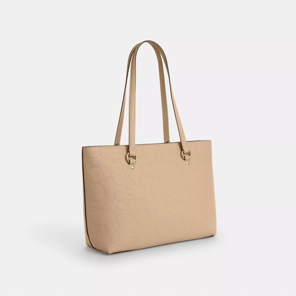 Torba Shopper Station Tote z charakterystycznej skóry