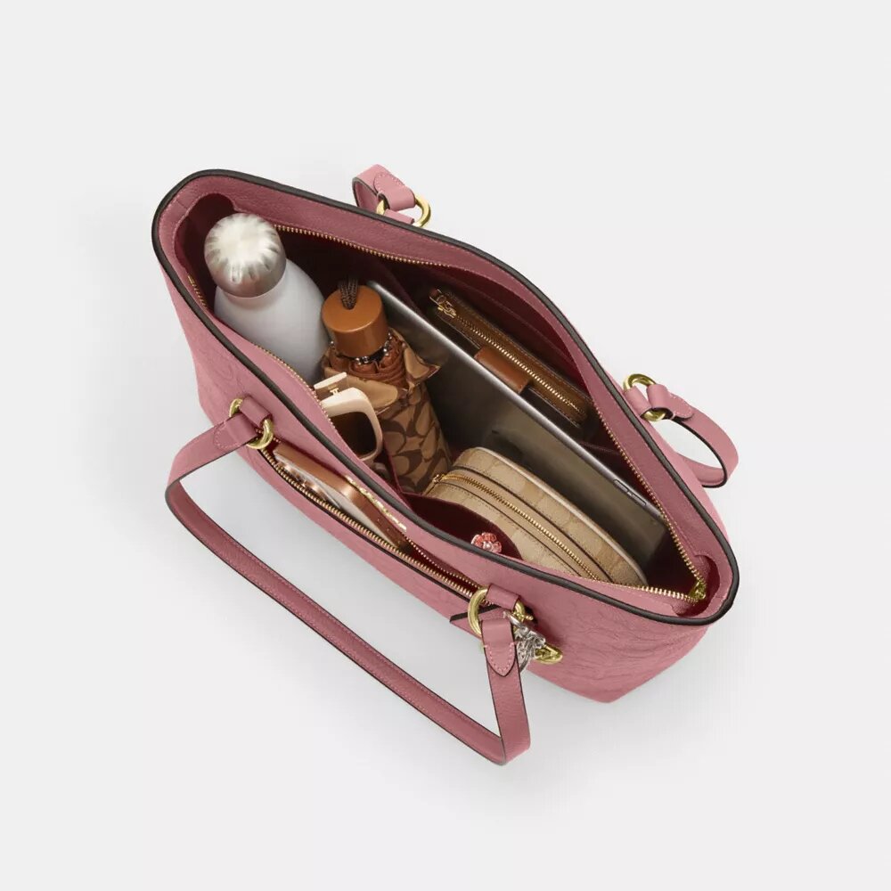 Torba Shopper Station Tote z charakterystycznej skóry