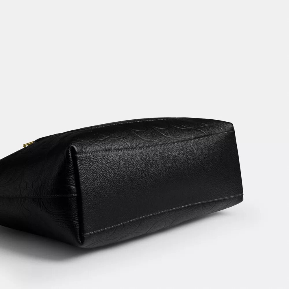 Torba Shopper Station Tote z charakterystycznej skóry