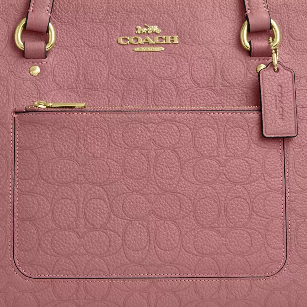Torba Shopper Station Tote z charakterystycznej skóry
