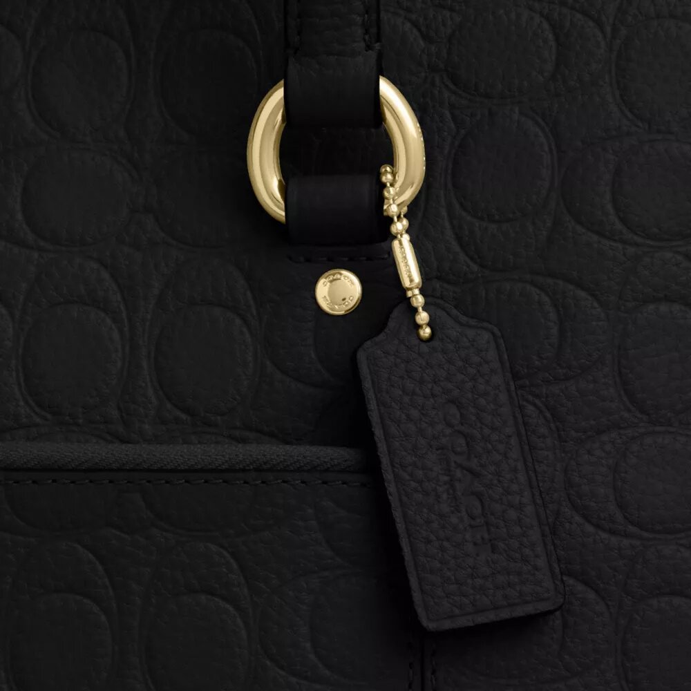 Torba Shopper Station Tote z charakterystycznej skóry