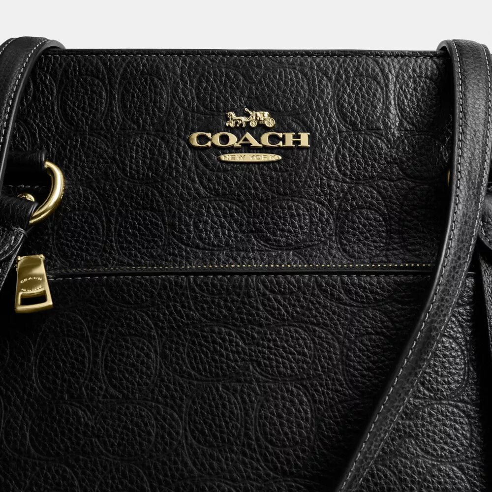 Torba Shopper Station Tote z charakterystycznej skóry