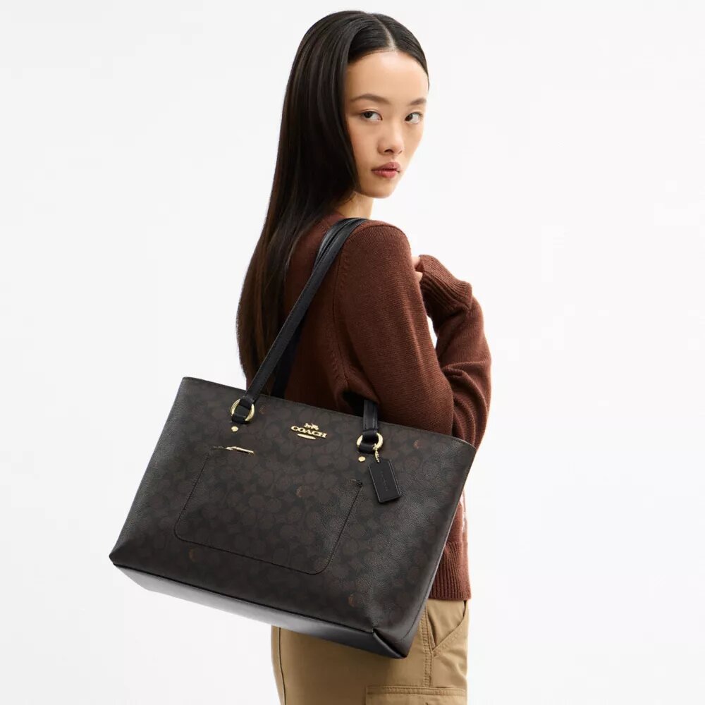Torba Station Shopper z Signature Canvas
