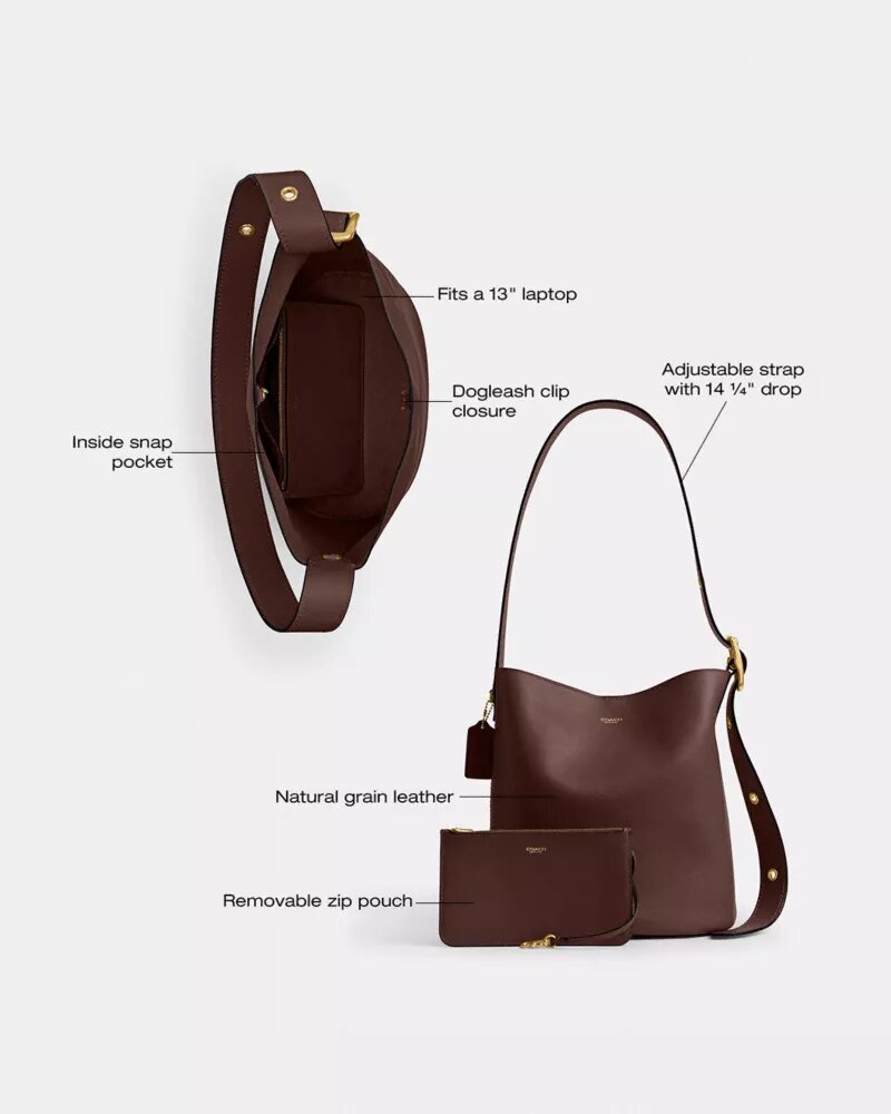 Torba typu bucket Bleecker