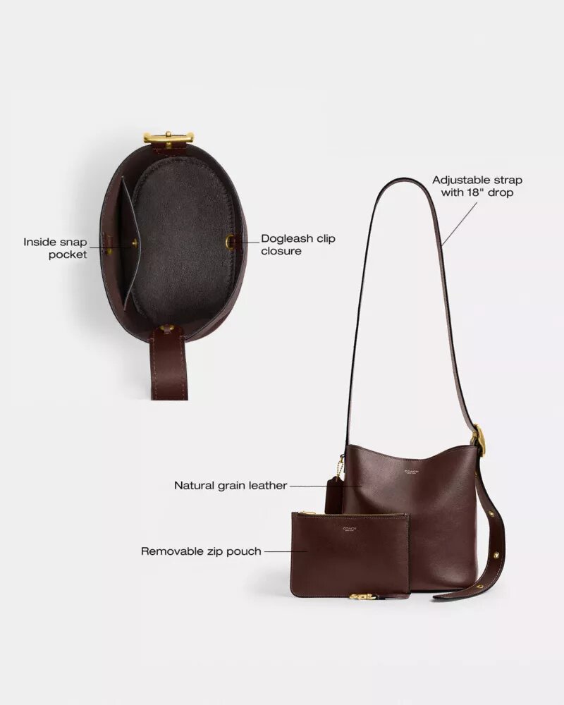 Torba typu bucket Bleecker 21
