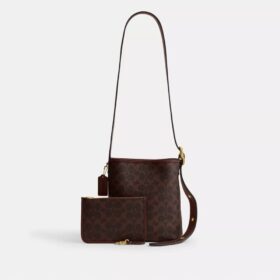 Torba typu bucket Bleecker 21 z Signature Canvas