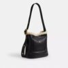 Torba typu bucket Bleecker z owczej skóry