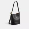 Torba typu bucket Bleecker z zapięciem Kisslock