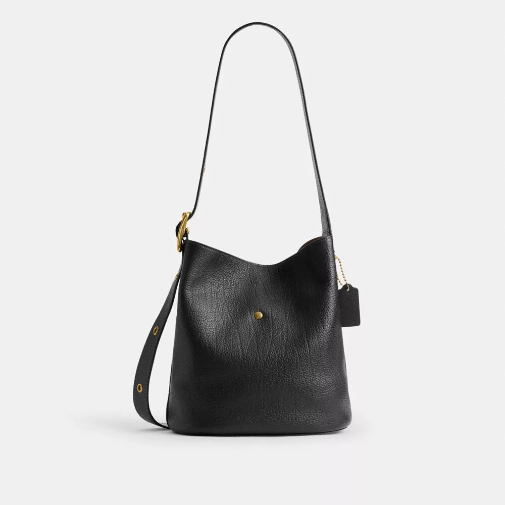 Torba typu bucket Bleecker z zapięciem Kisslock