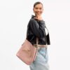 Torba typu bucket Bleecker z zapięciem Kisslock