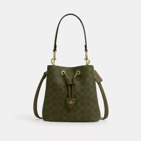 Torba typu bucket Rowan z Signature Canvas