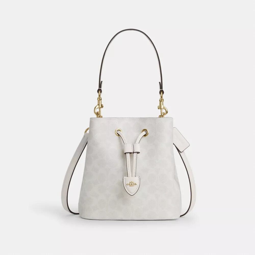 Torba typu bucket Rowan z Signature Canvas