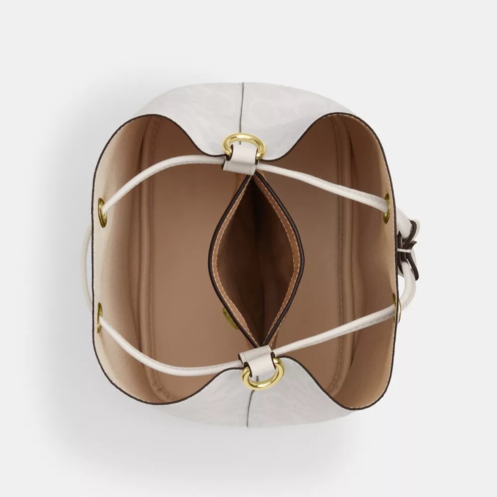 Torba typu bucket Rowan z Signature Canvas
