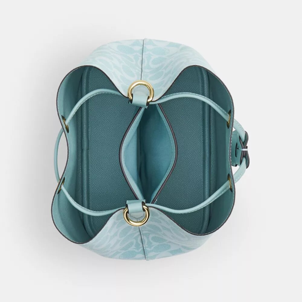 Torba typu bucket Rowan z Signature Canvas