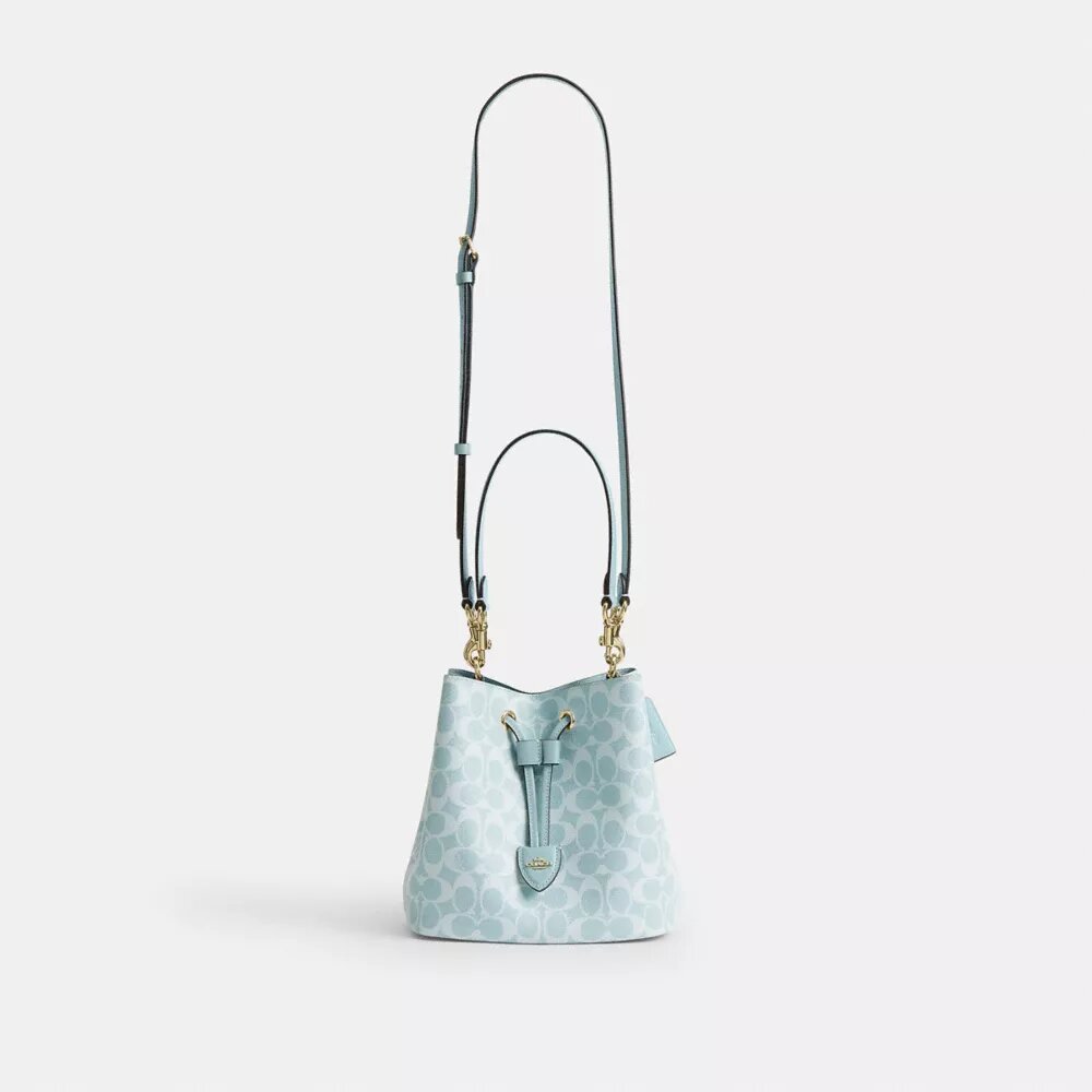 Torba typu bucket Rowan z Signature Canvas