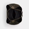 Torba typu bucket Rowan z Signature Canvas z zawieszkami
