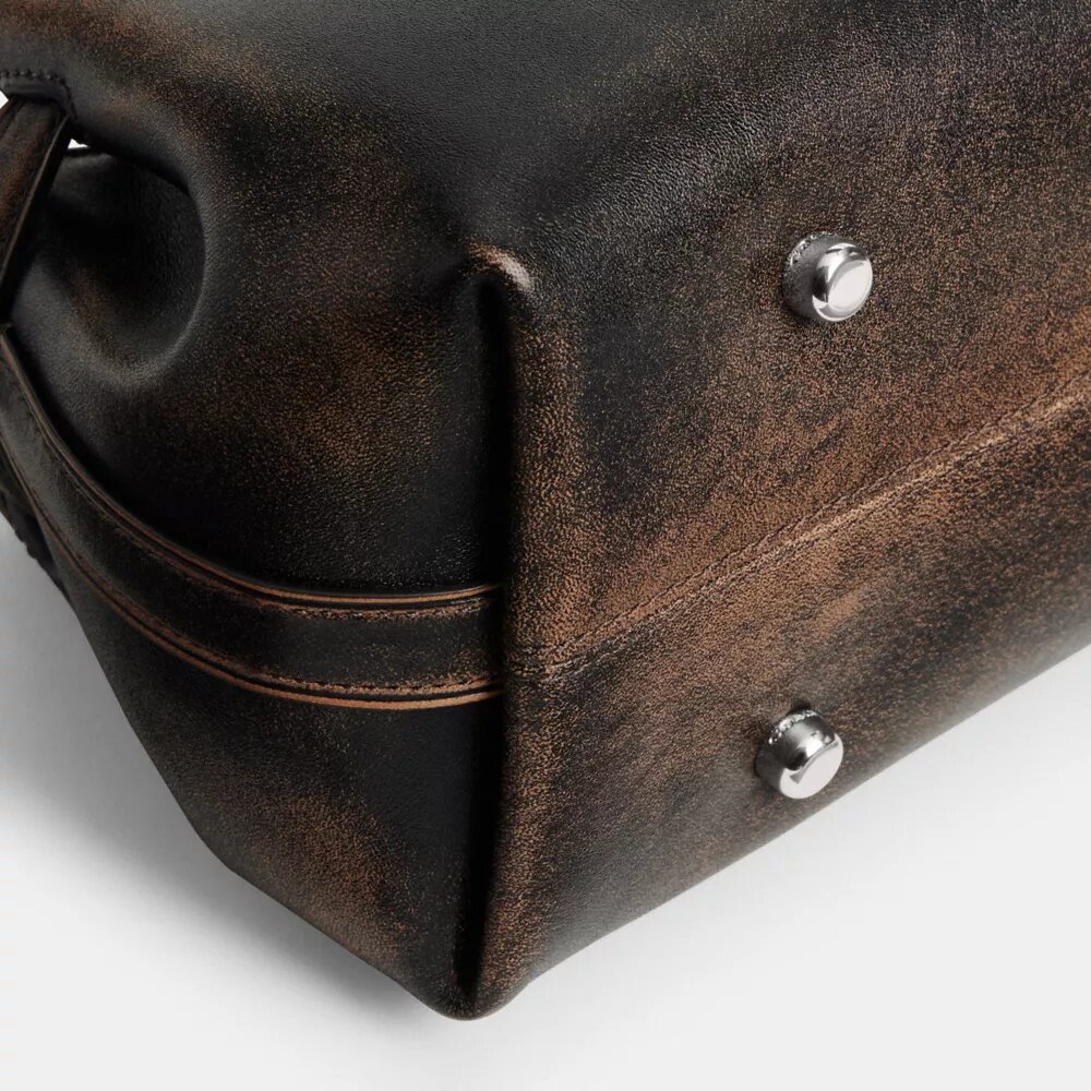 Torba typu Carryall Empire 34 z postarzanej skóry