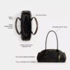 Torba typu Carryall Empire 34 z postarzanej skóry