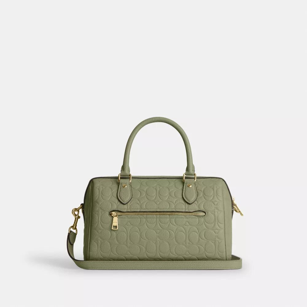 Torba typu satchel Rowan z charakterystycznej skóry