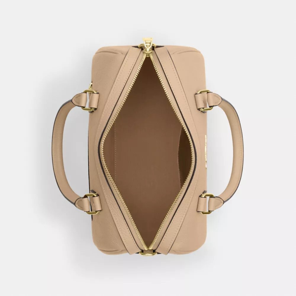 Torba typu satchel Rowan z charakterystycznej skóry