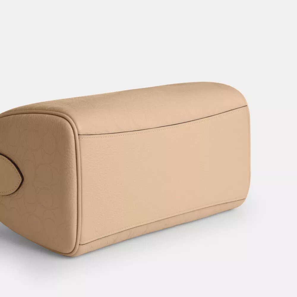 Torba typu satchel Rowan z charakterystycznej skóry