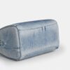 Torba typu satchel Rowan z postarzanego dżinsu z zawieszkami