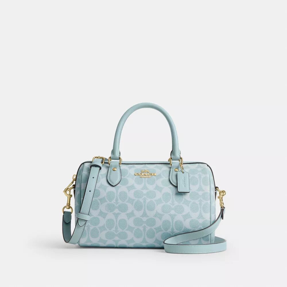 Torba typu satchel „Rowan” z Signature Canvas