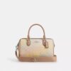 Torba typu satchel Rowan z Signature Canvas