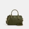 Torba typu satchel „Rowan” z Signature Canvas