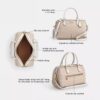 Torba typu satchel „Rowan” z Signature Canvas