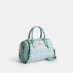 Torba typu satchel „Rowan” z Signature Canvas