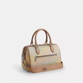 Torba typu satchel Rowan z Signature Canvas