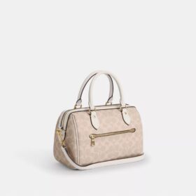 Torba typu satchel „Rowan” z Signature Canvas