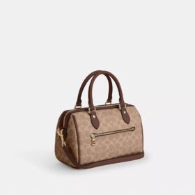 Torba typu satchel „Rowan” z Signature Canvas