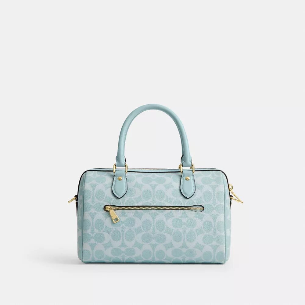 Torba typu satchel „Rowan” z Signature Canvas