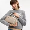 Torba typu satchel „Rowan” z Signature Canvas