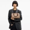 Torba typu satchel „Rowan” z Signature Canvas