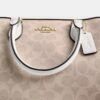 Torba typu satchel „Rowan” z Signature Canvas
