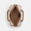 Torba typu satchel „Rowan” z Signature Canvas w blokowe wzory