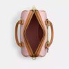 Torba typu satchel Rowan z Signature Canvas z zawieszkami