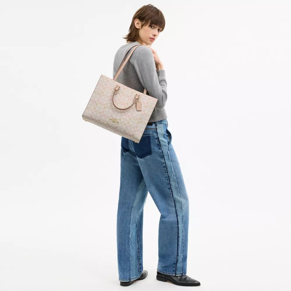 Torba typu Shopper „Maggie” z Signature Canvas