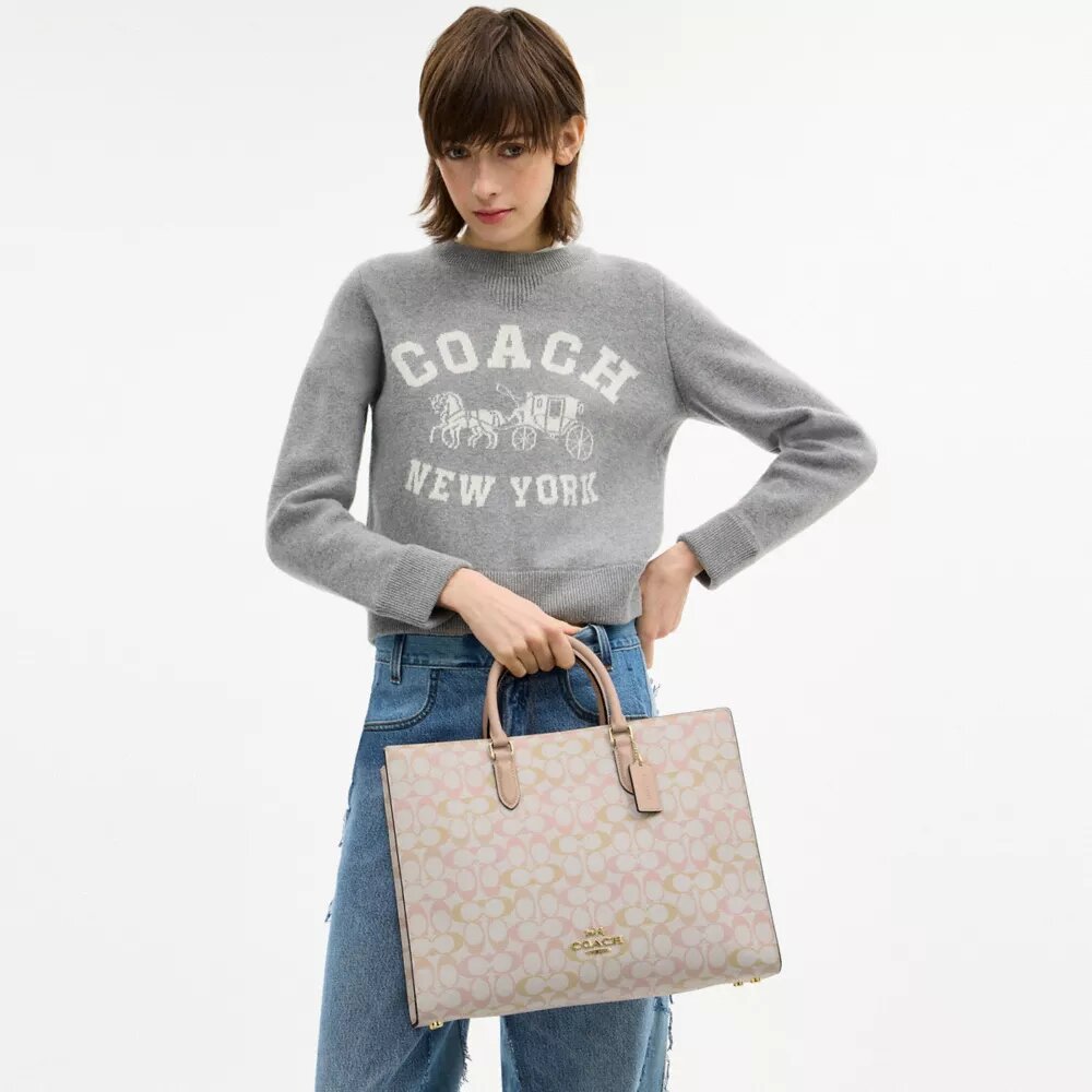 Torba typu Shopper „Maggie” z Signature Canvas