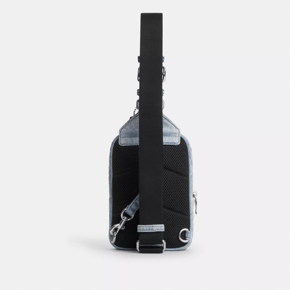Torba typu sling „Racer” z popularnego dżinsu „Signature”