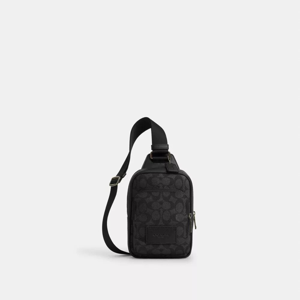 Torba typu sling „Racer” z Signature Canvas