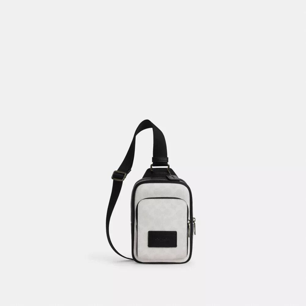 Torba typu sling „Racer” z Signature Canvas