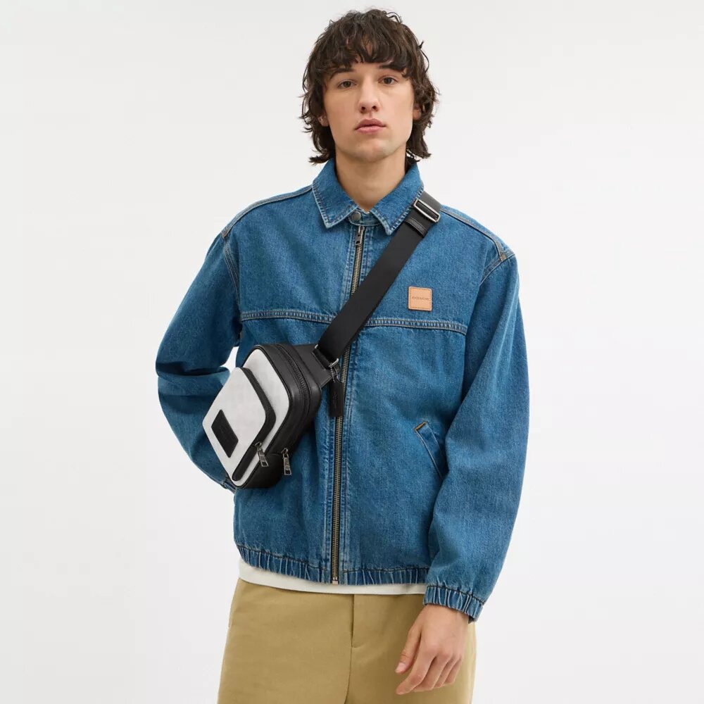Torba typu sling „Racer” z Signature Canvas