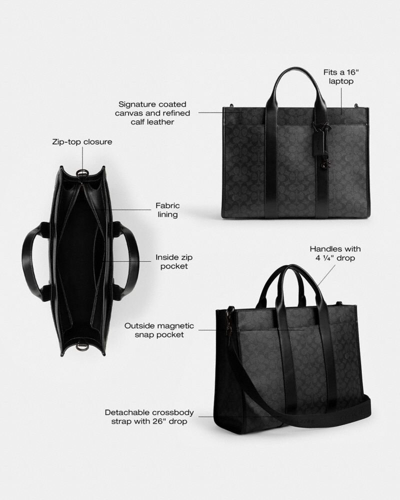 Torba Wesley z Signature Canvas